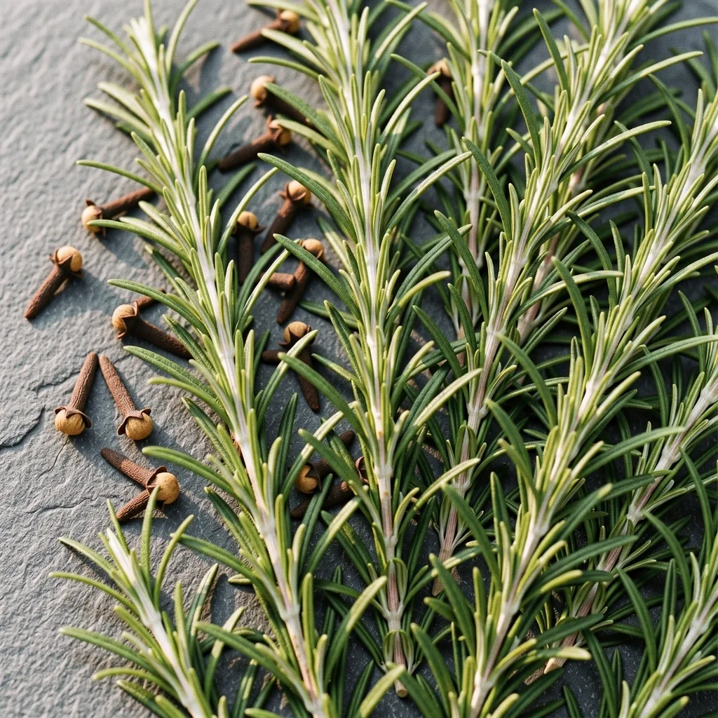 Botanical textures representing data security